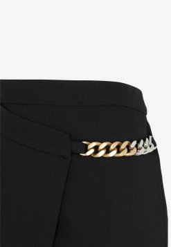 Stella McCartney Falabella Mini Skirt Black -Evening Dresses Popular Store 01022023 035