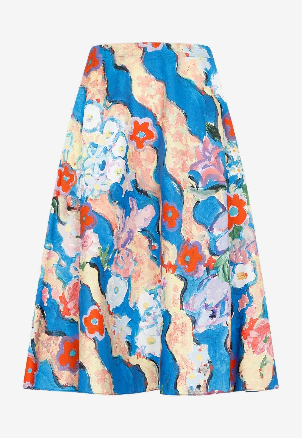 Marni Floral Printed Midi Skirts Multicolor 1 Marni Floral Printed Midi Skirts Multicolor