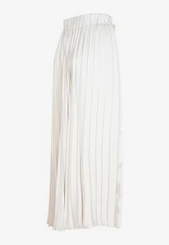 Brunello Cucinelli Pleated Midi Skirt Natural -Evening Dresses Popular Store 01022023 112