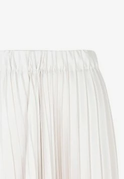 Brunello Cucinelli Pleated Midi Skirt Natural -Evening Dresses Popular Store 01022023 113
