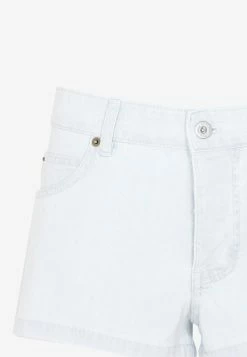 Miu Miu Logo Denim Shorts Blue 6 Miu Miu Logo Denim Shorts Blue -Evening Dresses Popular Store 01022023 148