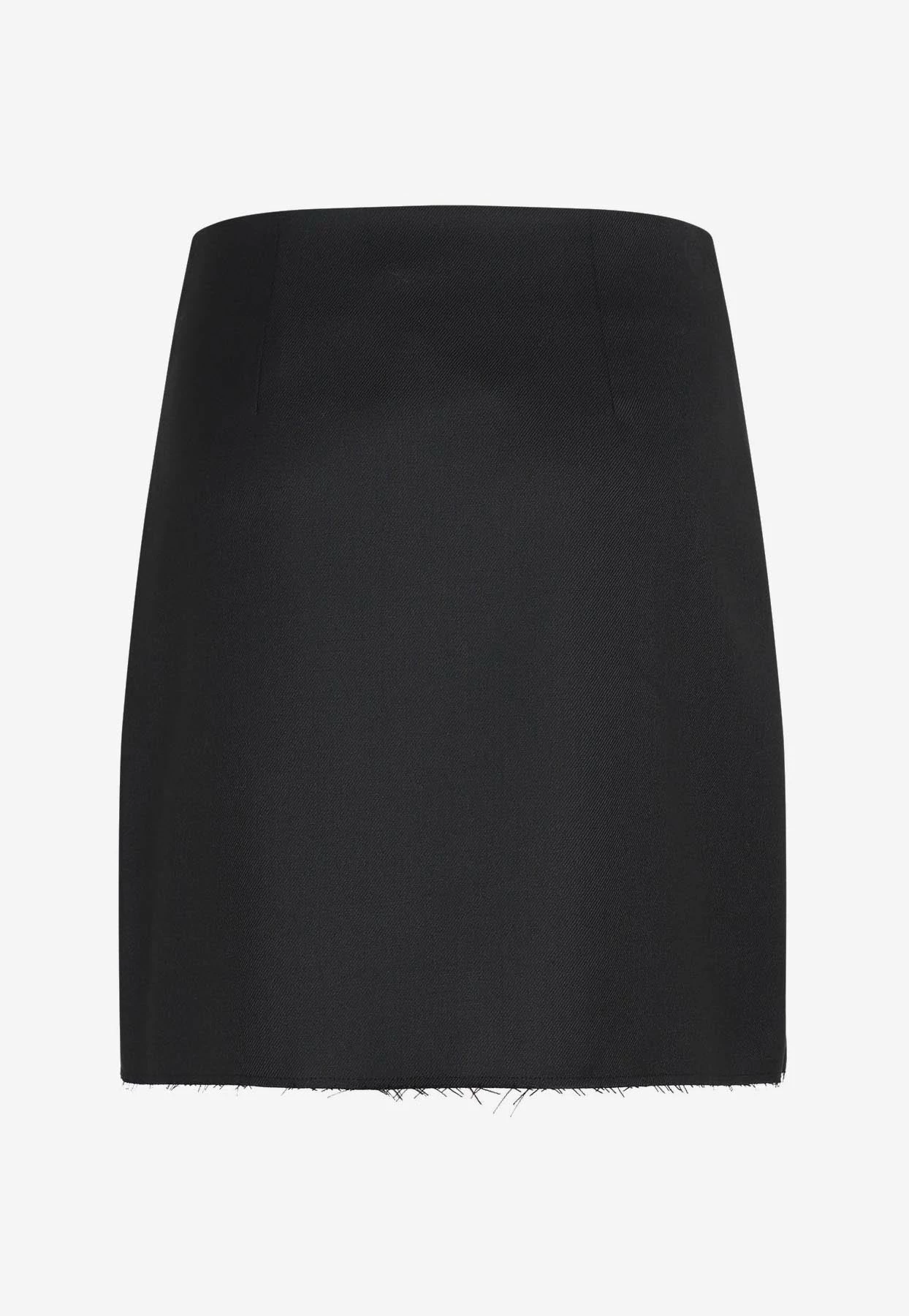 By Malene Birger Esmaa Mini Wrap Skirt Black 2 By Malene Birger Esmaa Mini Wrap Skirt Black - Image 2