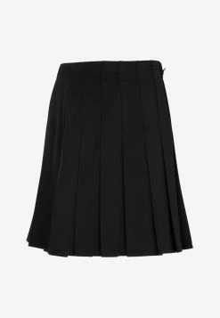 Bottega Veneta Pleated Wool Gabardine Wool Black -Evening Dresses Popular Store 01032022 028