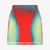 Y/Project X Jean Paul Gaultier Body Morph Mini Skirt Multicolor