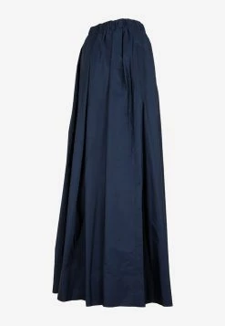 'S Max Mara Tripoli Pleated Maxi Skirt Blue 6 'S Max Mara Tripoli Pleated Maxi Skirt Blue -Evening Dresses Popular Store 01122022 120