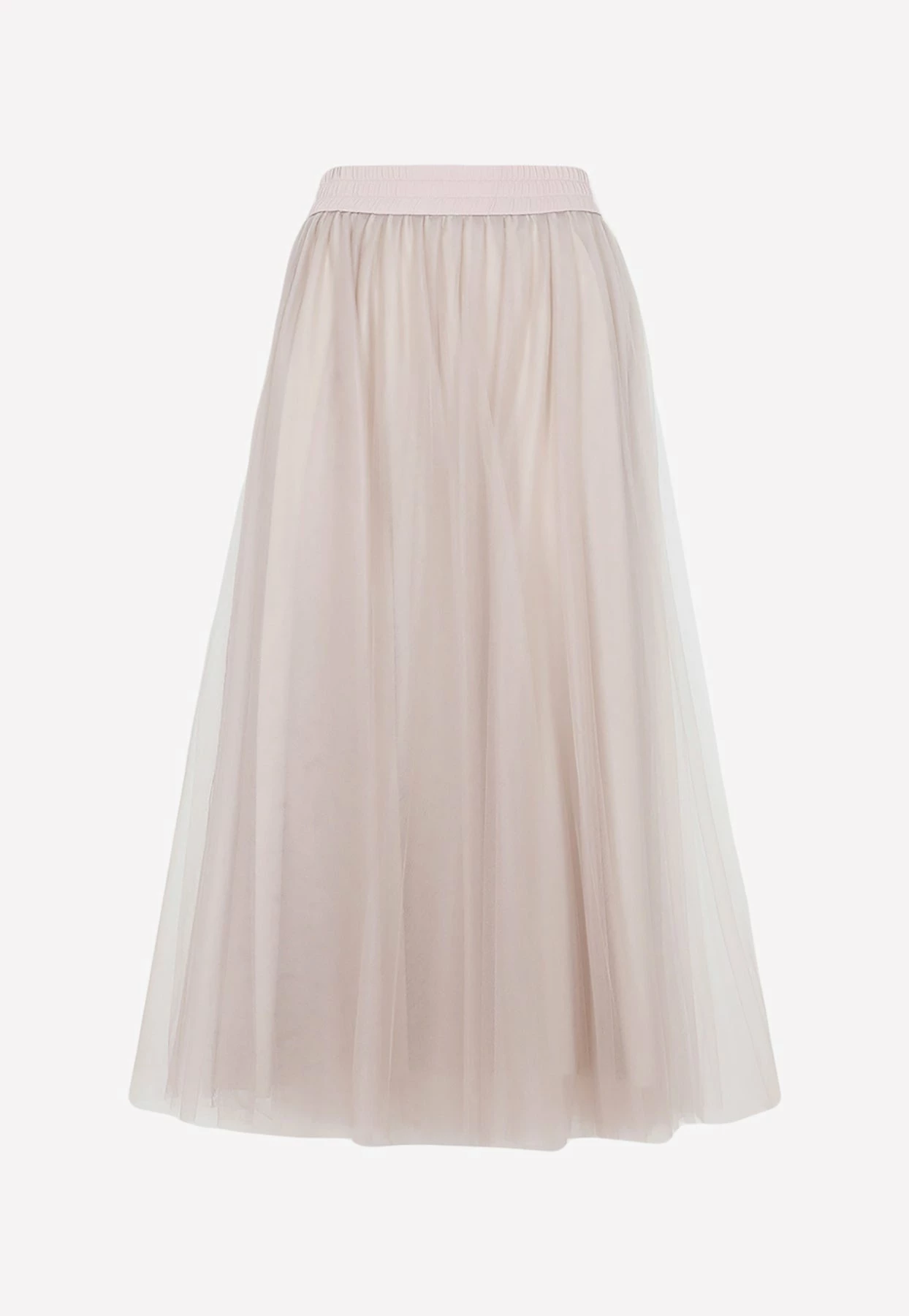 Fabiana Filippi Tulle Flared Skirt Pink 1 Fabiana Filippi Tulle Flared Skirt Pink