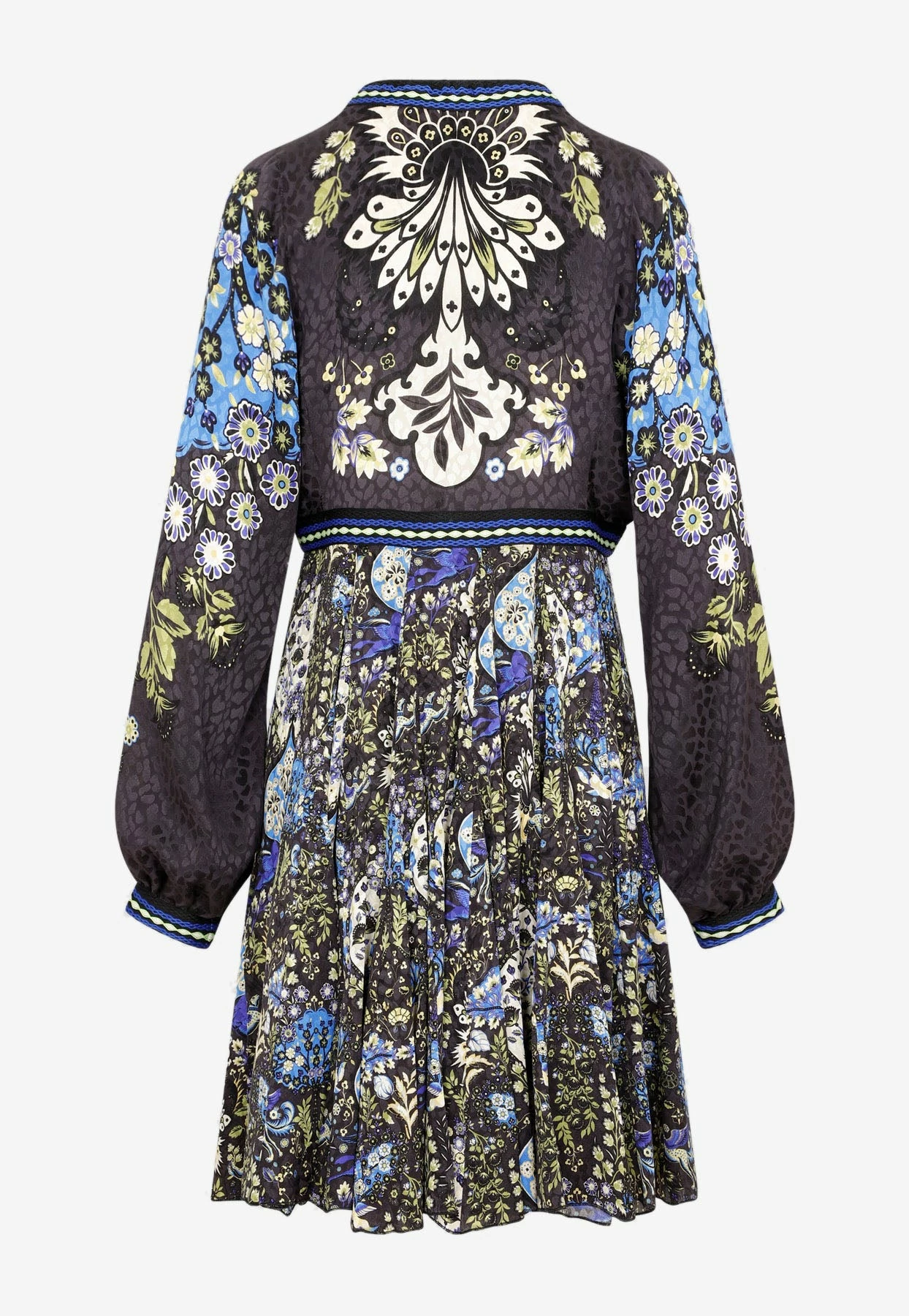 Etro Irima Silk Mini Dress Multicolor 2 Etro Irima Silk Mini Dress Multicolor - Image 2
