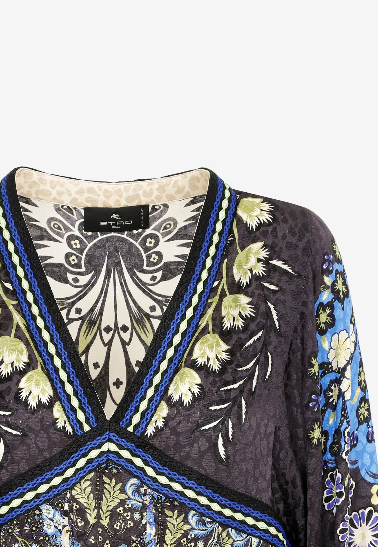 Etro Irima Silk Mini Dress Multicolor 4 Etro Irima Silk Mini Dress Multicolor - Image 4