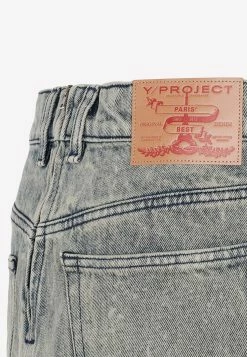 Y/Project Tudor Denim Mini Skirt Blue 7 Y/Project Tudor Denim Mini Skirt Blue -Evening Dresses Popular Store 03022023 210