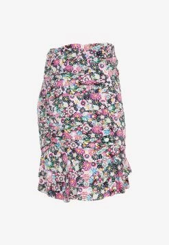 Isabel Marant Milendi Ruffled Floral Mini Skirt Multicolor 6 Isabel Marant Milendi Ruffled Floral Mini Skirt Multicolor -Evening Dresses Popular Store 03062022 129