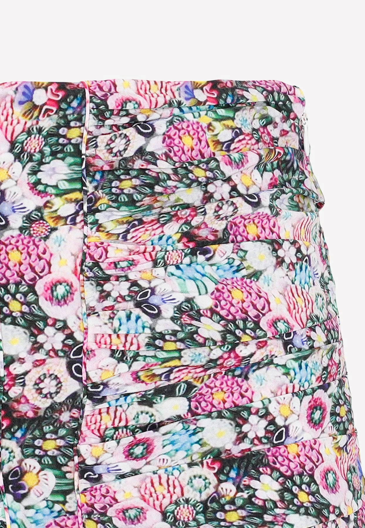 Isabel Marant Milendi Ruffled Floral Mini Skirt Multicolor 4 Isabel Marant Milendi Ruffled Floral Mini Skirt Multicolor - Image 4