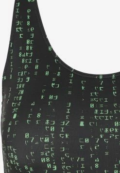 Vetements Code Print Open-Back Mini Dress Black 7 Vetements Code Print Open-Back Mini Dress Black -Evening Dresses Popular Store 04042022 180