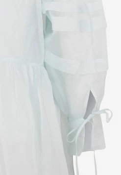 Cecilie Bahnsen Amalie Dress In Silk And Cotton Mint 5 Cecilie Bahnsen Amalie Dress In Silk And Cotton Mint -Evening Dresses Popular Store 06052022 038