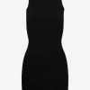 Victoria Beckham Fitted Mini Dress Black