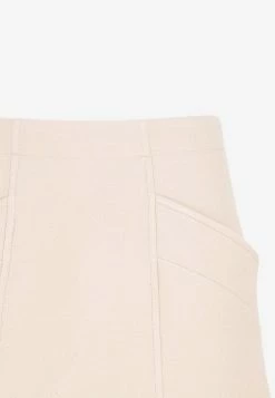 Chloé Wool Mini Skirt Nude 7 Chloé Wool Mini Skirt Nude -Evening Dresses Popular Store 07102022 205