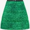 Moncler X JW Anderson Waitband Mini Skirt Green