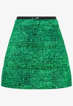 Moncler X JW Anderson Waitband Mini Skirt Green