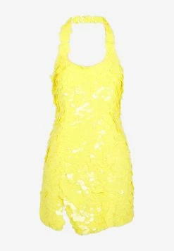 The Attico Allium Sleeveless Dress Yellow