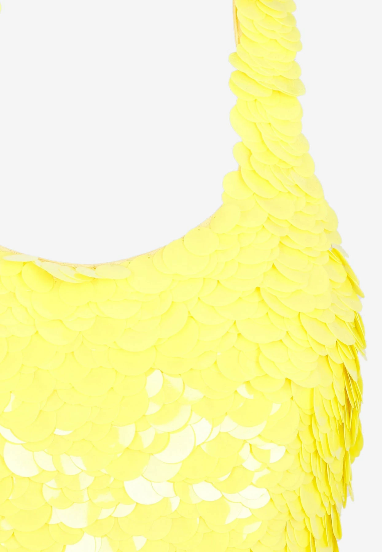 The Attico Allium Sleeveless Dress Yellow 3 The Attico Allium Sleeveless Dress Yellow - Image 3