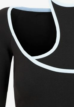 The Attico Greta Mini Dress Black -Evening Dresses Popular Store 08062022 144