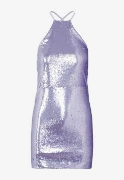 The Attico Audrey Mini Dress Lilac