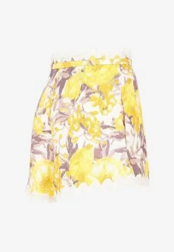 Zimmermann High Tide Ric Rac Printed Shorts Multicolor -Evening Dresses Popular Store 08112022 086