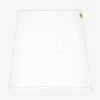 GANNI Denim Mini Skirt White