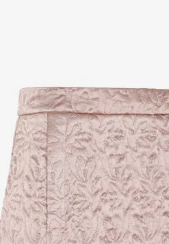 Maison Margiela Quilted Floral Pattern Midi Skirt Powder -Evening Dresses Popular Store 08112022 141