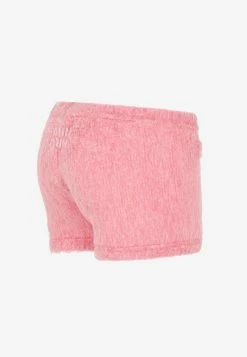 Miu Miu Logo Embroidered Mini Shorts Pink 6 Miu Miu Logo Embroidered Mini Shorts Pink -Evening Dresses Popular Store 08112022 146