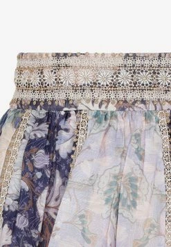 Zimmermann Celestial Lace Paneled Mini Skirt Multicolor 6 Zimmermann Celestial Lace Paneled Mini Skirt Multicolor -Evening Dresses Popular Store 09092022 010