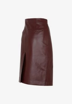 Bottega Veneta Pencil Skirt In Nappa Leather Jam -Evening Dresses Popular Store 09092022 209