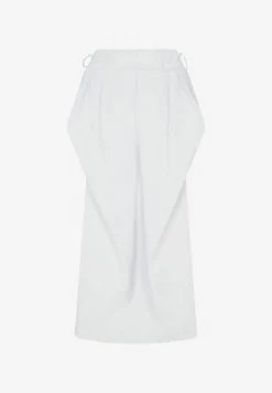Maison Margiela Midi Denim Skirt Blue