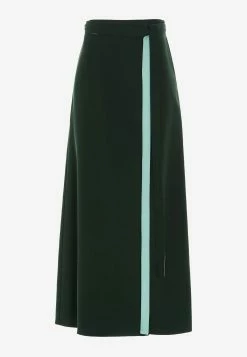 Valentino Cady Couture Wrap Skirt- Delivery In 3-4 Weeks Green