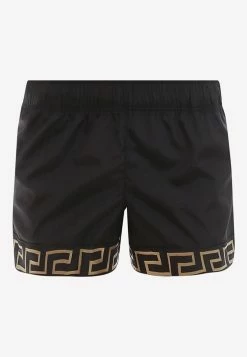 Versace Greca Print Running Shorts Black