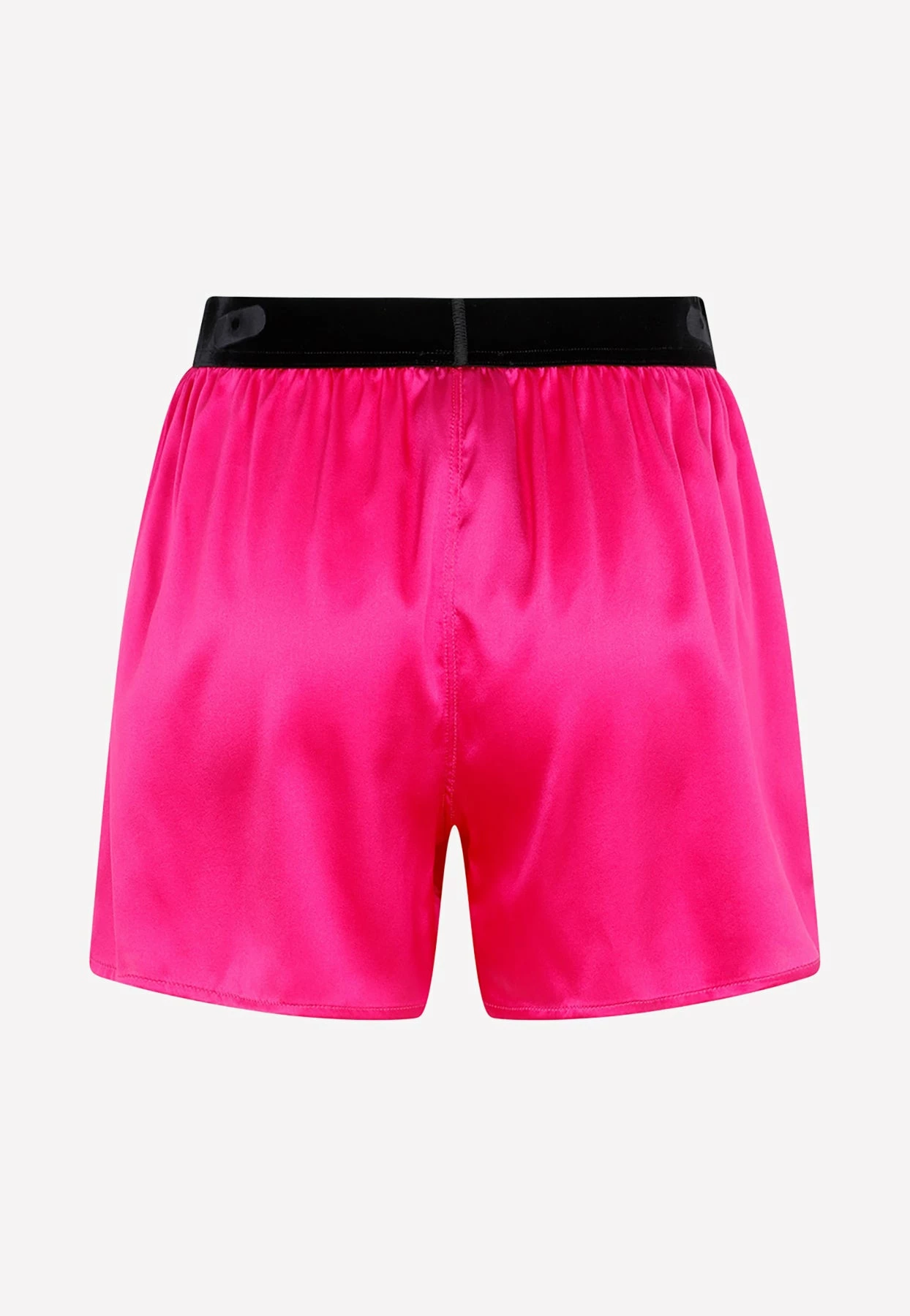 Tom Ford Logo Waistband Silk Shorts Pink 2 Tom Ford Logo Waistband Silk Shorts Pink - Image 2