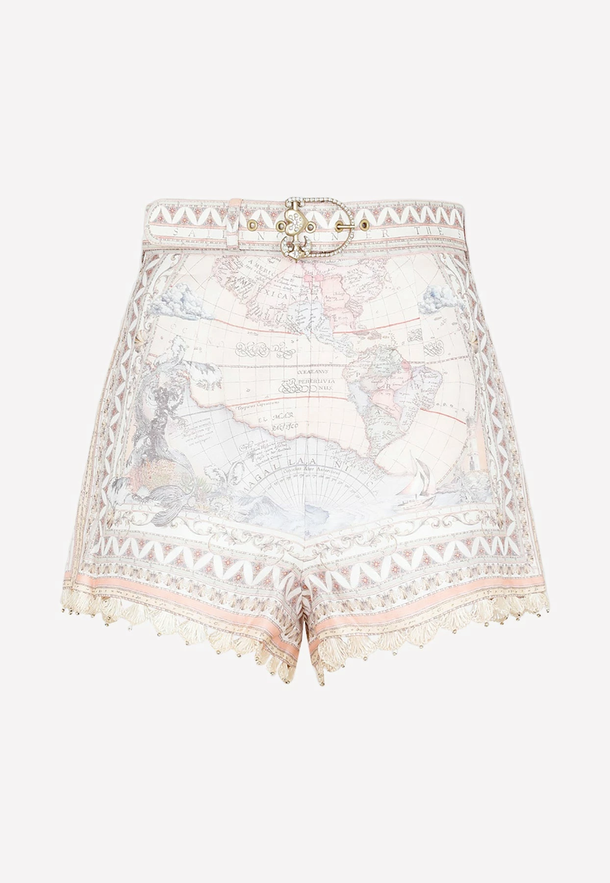 Zimmermann High Tide Printed Shorts Multicolor 1 Zimmermann High Tide Printed Shorts Multicolor