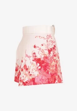 Zimmermann High Tide Floral Print Shorts Pink 6 Zimmermann High Tide Floral Print Shorts Pink -Evening Dresses Popular Store 12012023 076