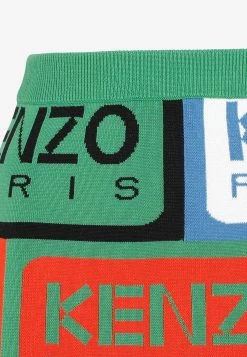 Kenzo Logo-Jacquard Mini Skirt Multicolor 7 Kenzo Logo-Jacquard Mini Skirt Multicolor -Evening Dresses Popular Store 12012023 097