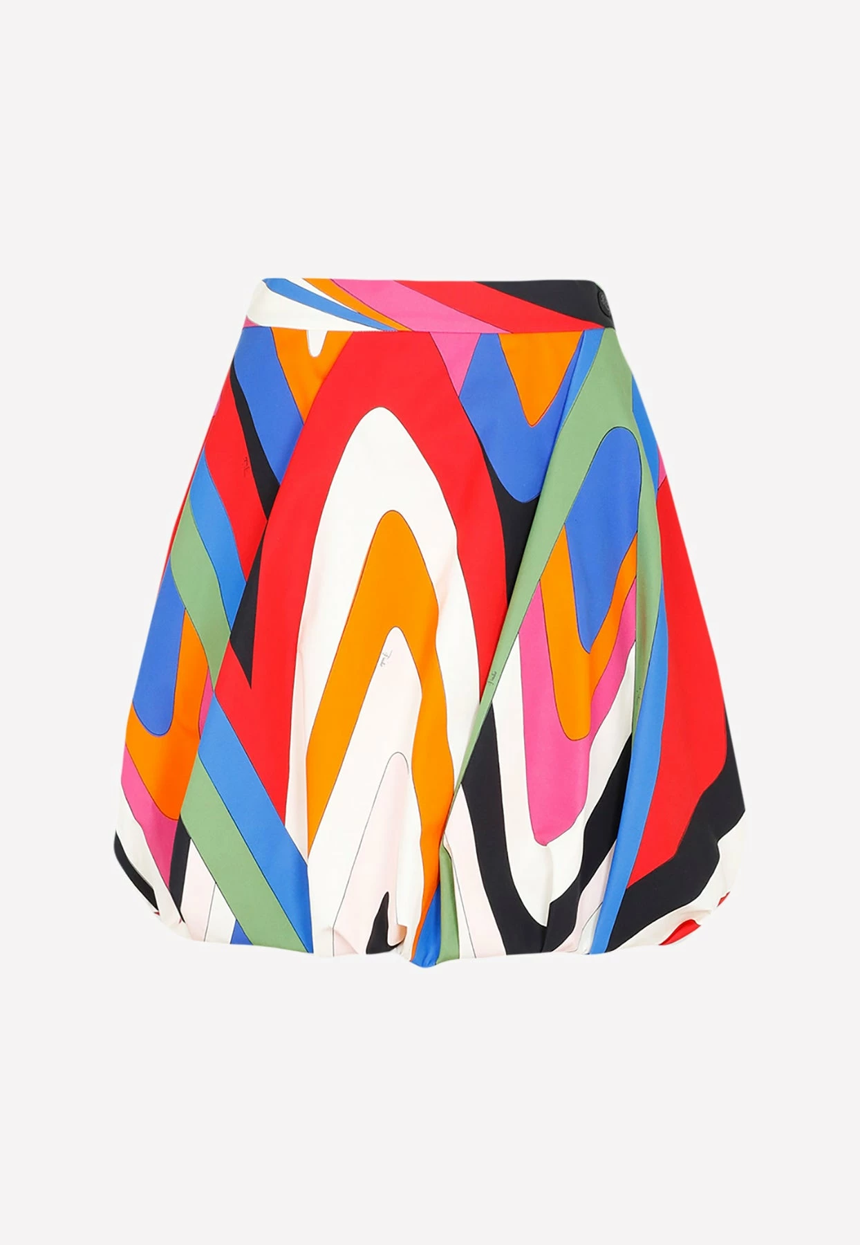 Emilio Pucci Abstract Print Mini Skirt Multicolor 1 Emilio Pucci Abstract Print Mini Skirt Multicolor