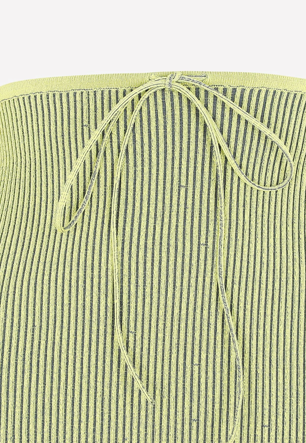 AZ Factory Ribbed Midi Skirt Green 3 AZ Factory Ribbed Midi Skirt Green - Image 3