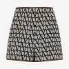 Valentino Toile Iconographe Light Shorts Beige