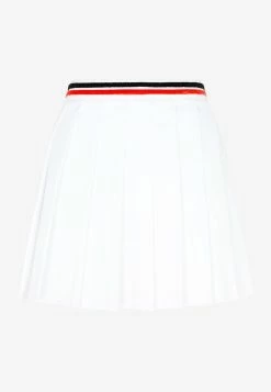 Miu Miu Pleated Mini Skirt White