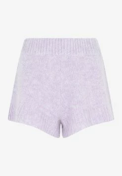 ROTATE Susanna Knit Shorts Lilac