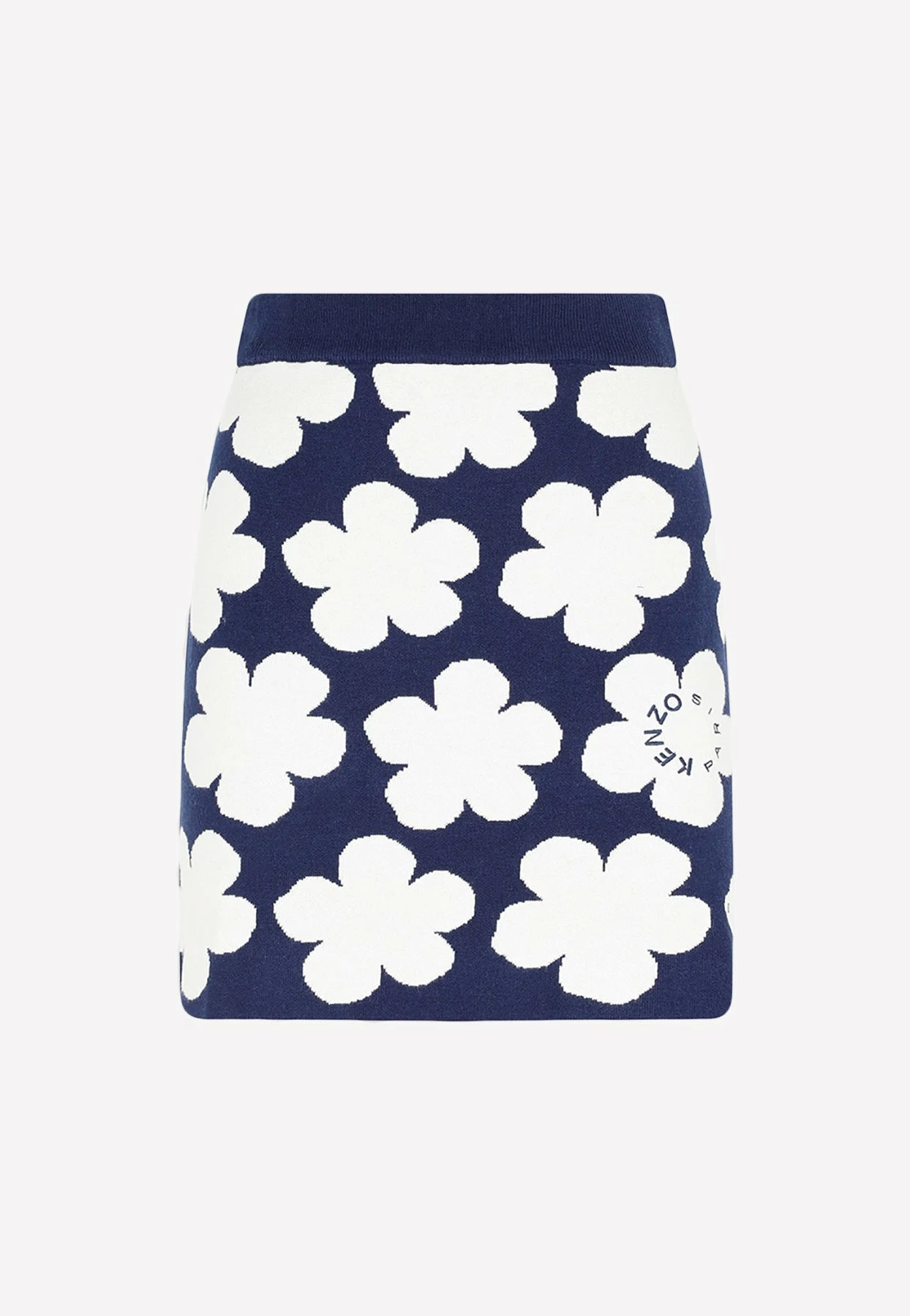 Kenzo Floral Mini Skirt Blue 1 Kenzo Floral Mini Skirt Blue