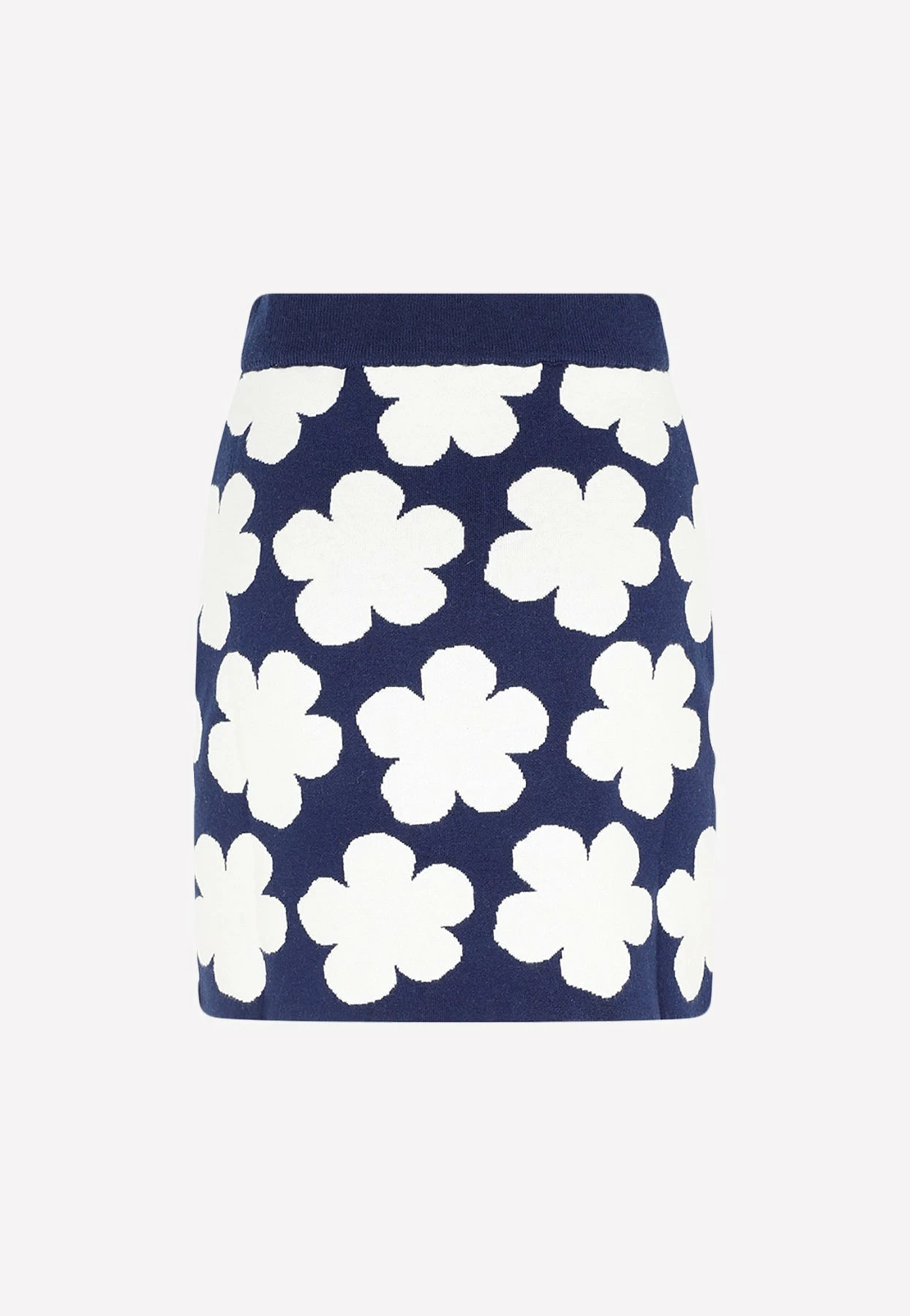 Kenzo Floral Mini Skirt Blue 2 Kenzo Floral Mini Skirt Blue - Image 2