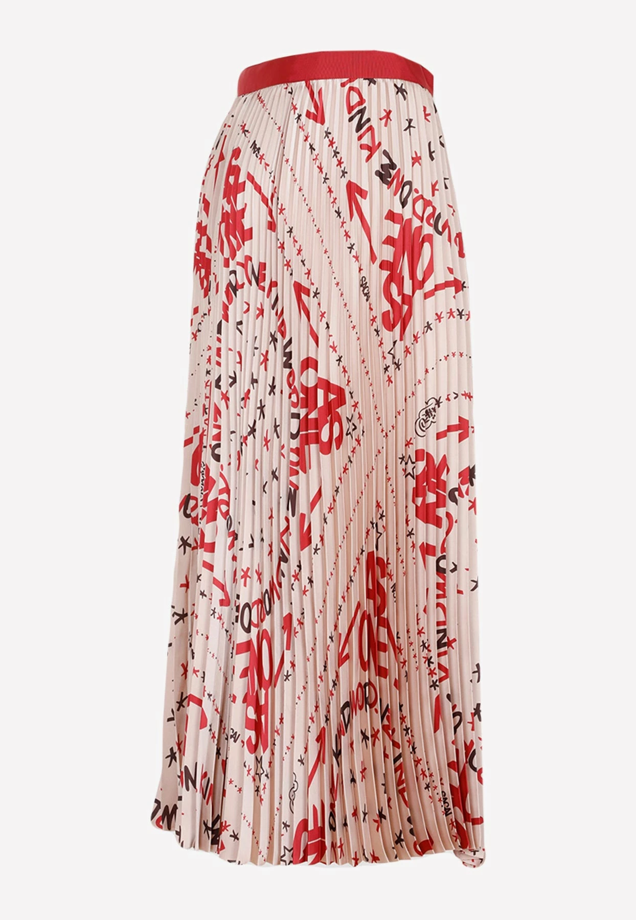 Sacai Eric Haze Pleated Midi Skirt Multicolor 3 Sacai Eric Haze Pleated Midi Skirt Multicolor - Image 3