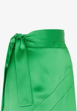 Tom Ford Double-Faced Satin Midi Skirt Green -Evening Dresses Popular Store 13092022 119
