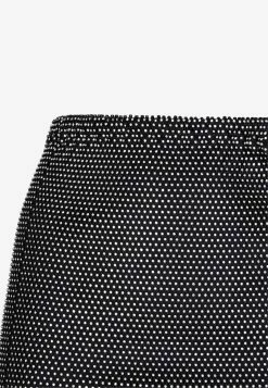 Santa Brands Crystal-Embellished Mini Skirt Black -Evening Dresses Popular Store 13092022 245