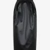 Maison Margiela High-Waist Midi Skirt In Faux Leather Black
