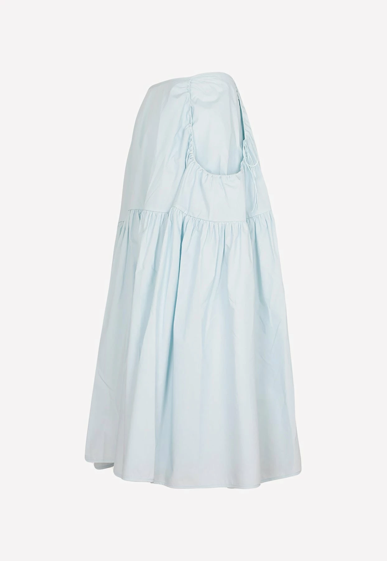 Cecilie Bahnsen Lilly Tiered Midi Skirt Blue 3 Cecilie Bahnsen Lilly Tiered Midi Skirt Blue - Image 3